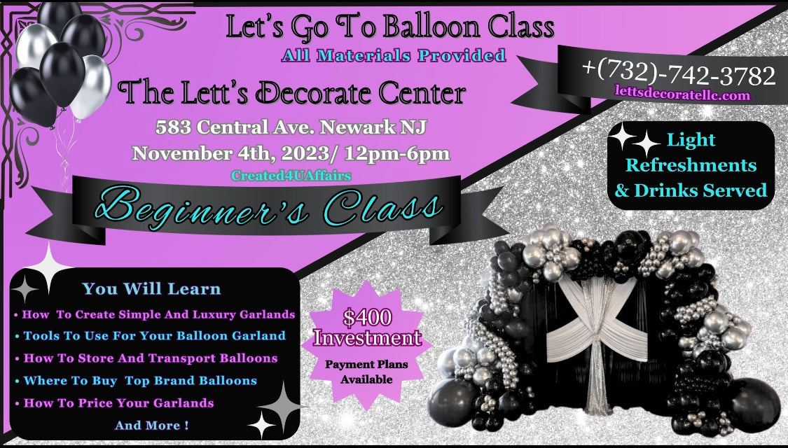 Balloon Class November 4