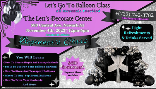 Balloon Class November 4