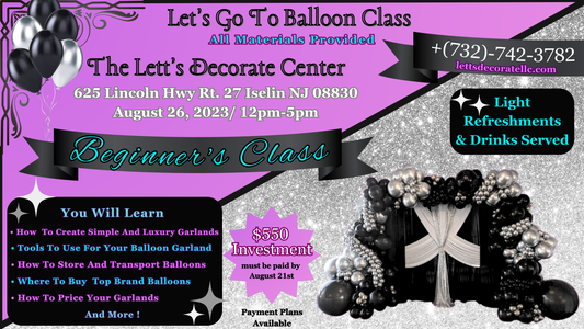 Beginner’s Balloon Class - August